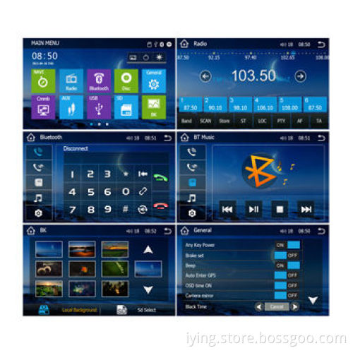 Car GPS Navigation Systems for BYD L3